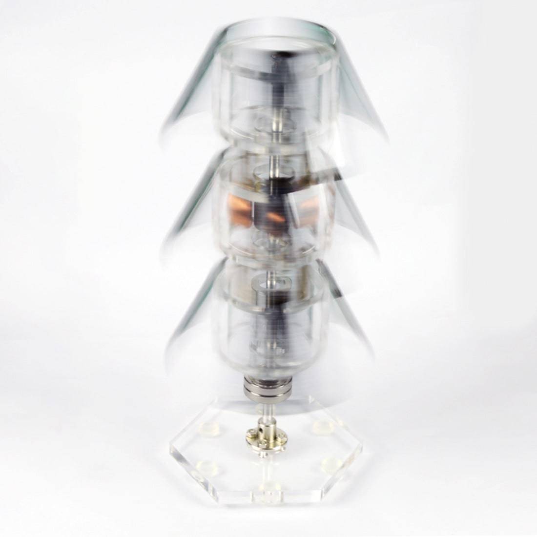 Stark Vertical Tree Solar Magnetic Levitation Motor High Speed Science Education Model