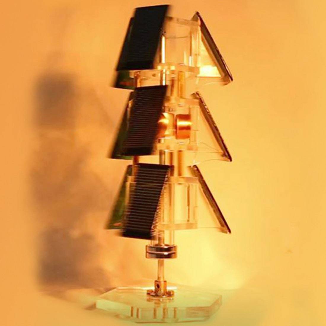 Stark Vertical Tree Solar Magnetic Levitation Motor High Speed Science Education Model