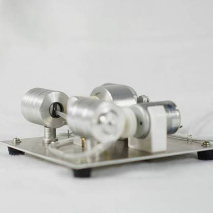 Steam Engine Generator Kit with Radio & Lighting Science Experiment Physics Toy