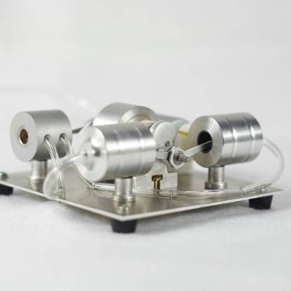 Steam Engine Generator Kit with Radio & Lighting Science Experiment Physics Toy