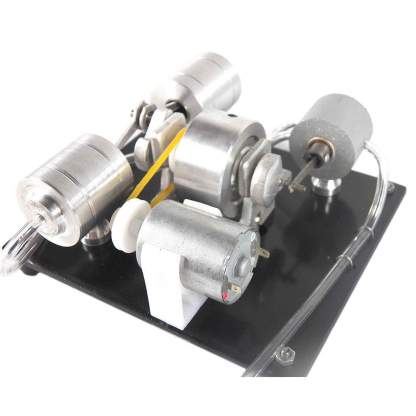 Steam Engine Model Electric Generator Kit Science Experiment Education Toy-helloworld7