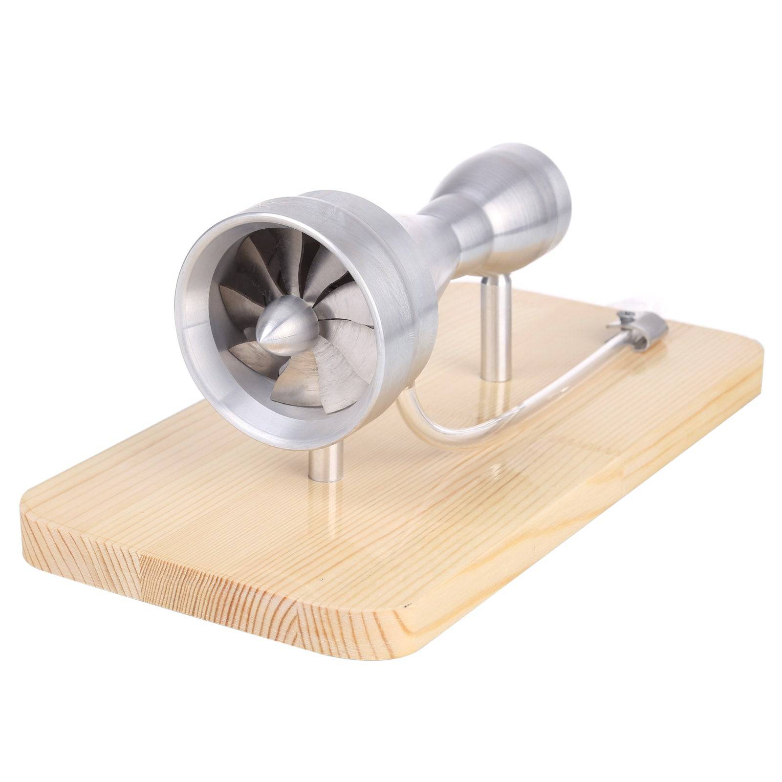 Steam Powered Aircraft Turbine Engine Model Kit DIY Generator 8000RPM