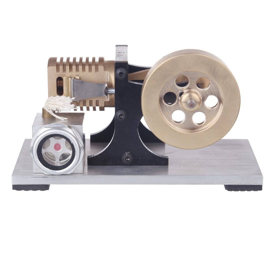 Suction Fire Type Stirling Engine Model Stainless Steel Vacuum Motor Physics Experiment Toy