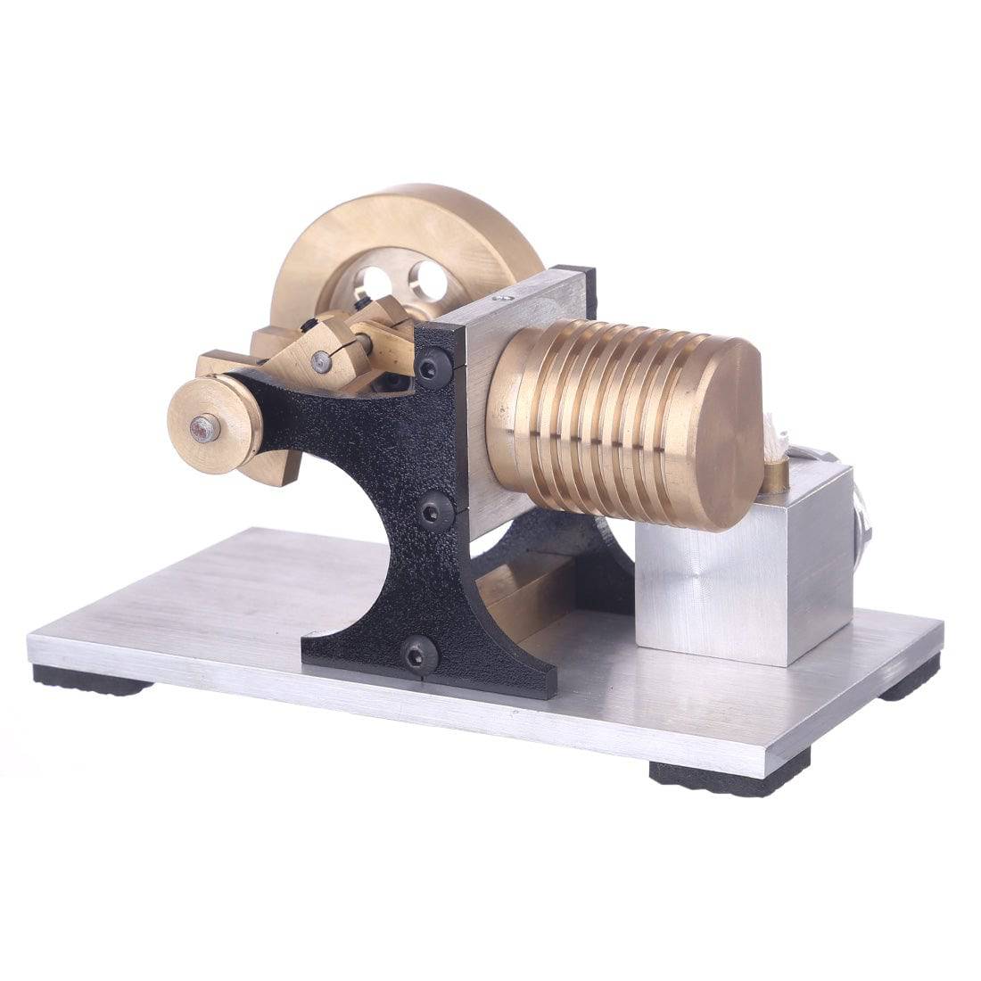 Suction Fire Type Stirling Engine Model Stainless Steel Vacuum Motor Physics Experiment Toy