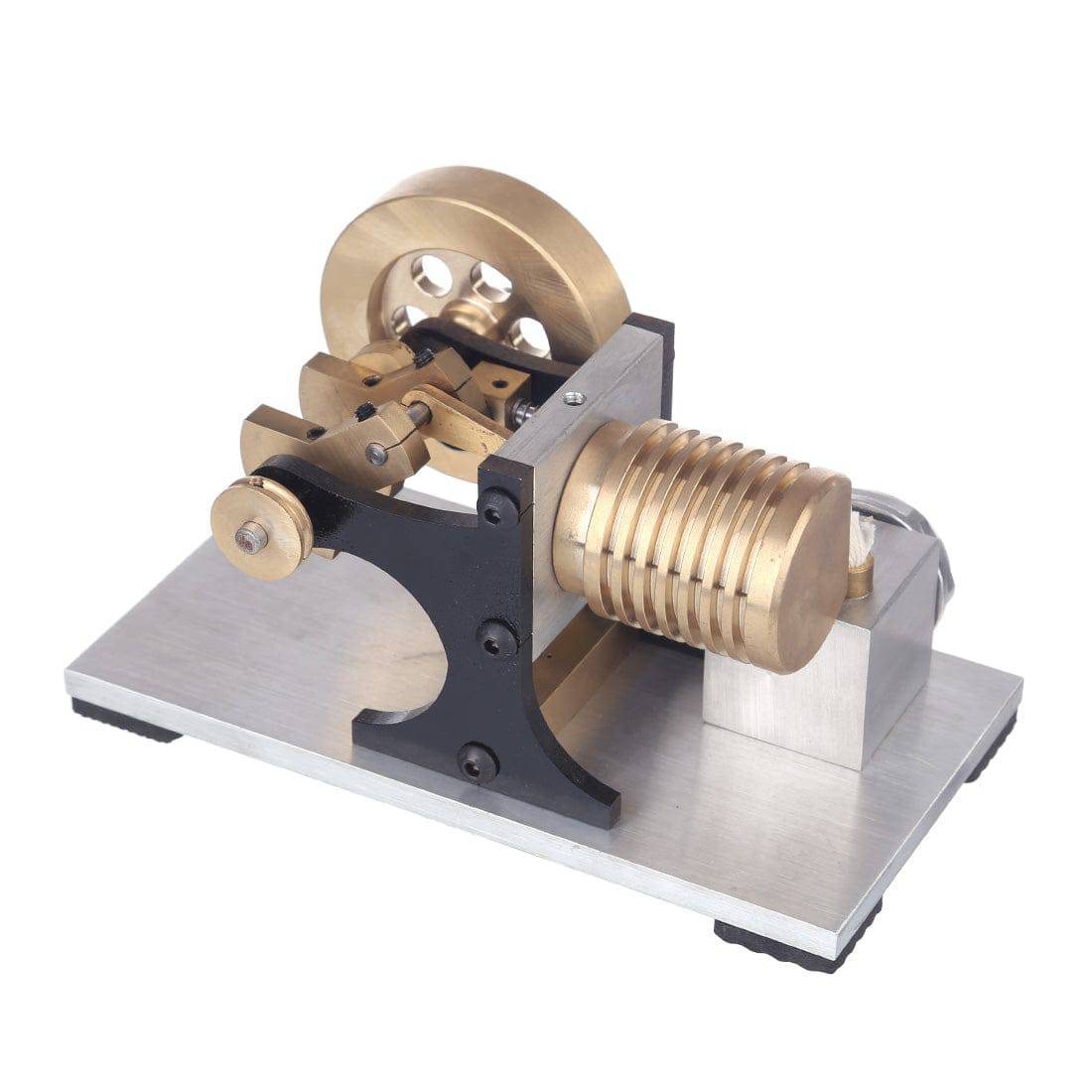 Suction Fire Type Stirling Engine Model Stainless Steel Vacuum Motor Physics Experiment Toy