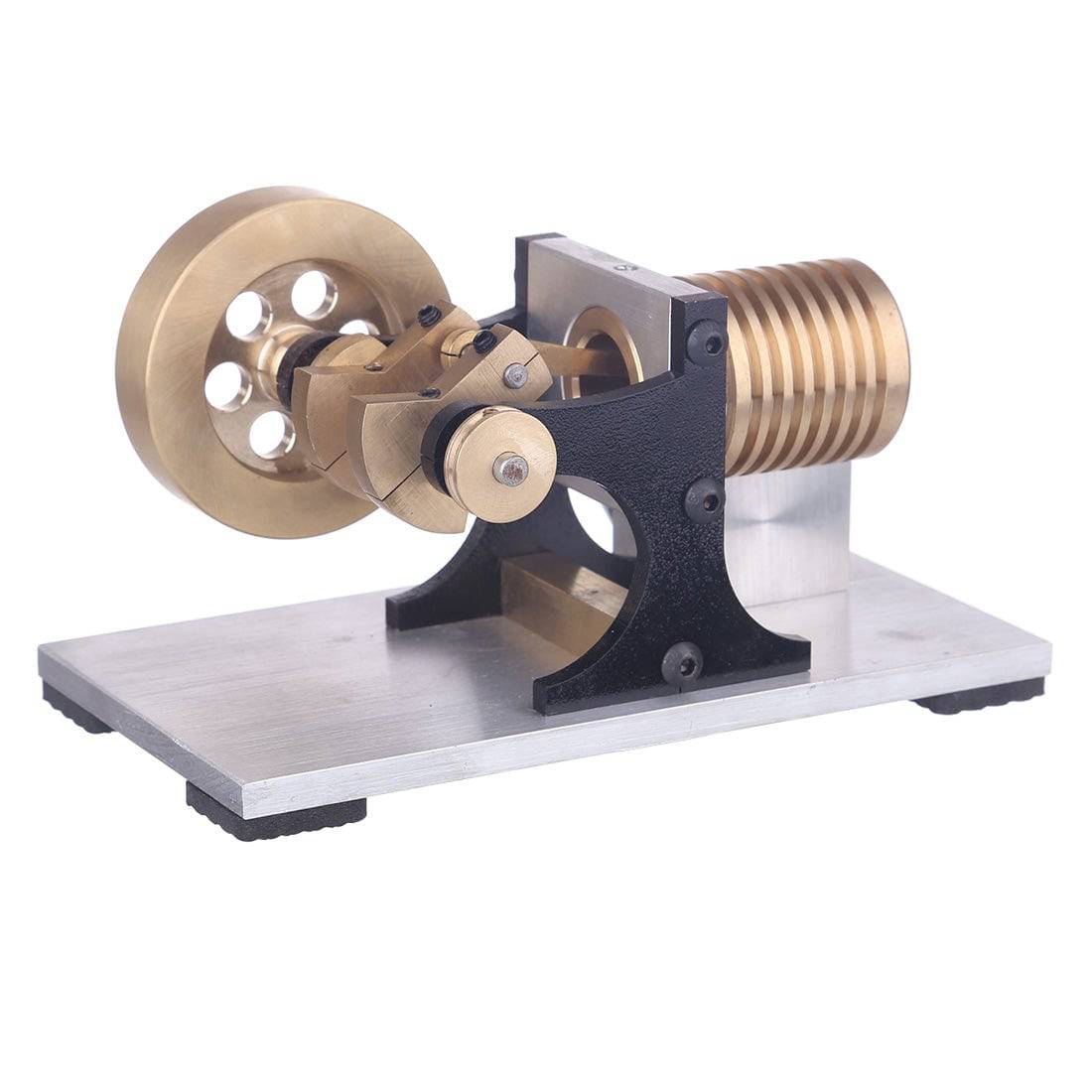 Suction Fire Type Stirling Engine Model Stainless Steel Vacuum Motor Physics Experiment Toy