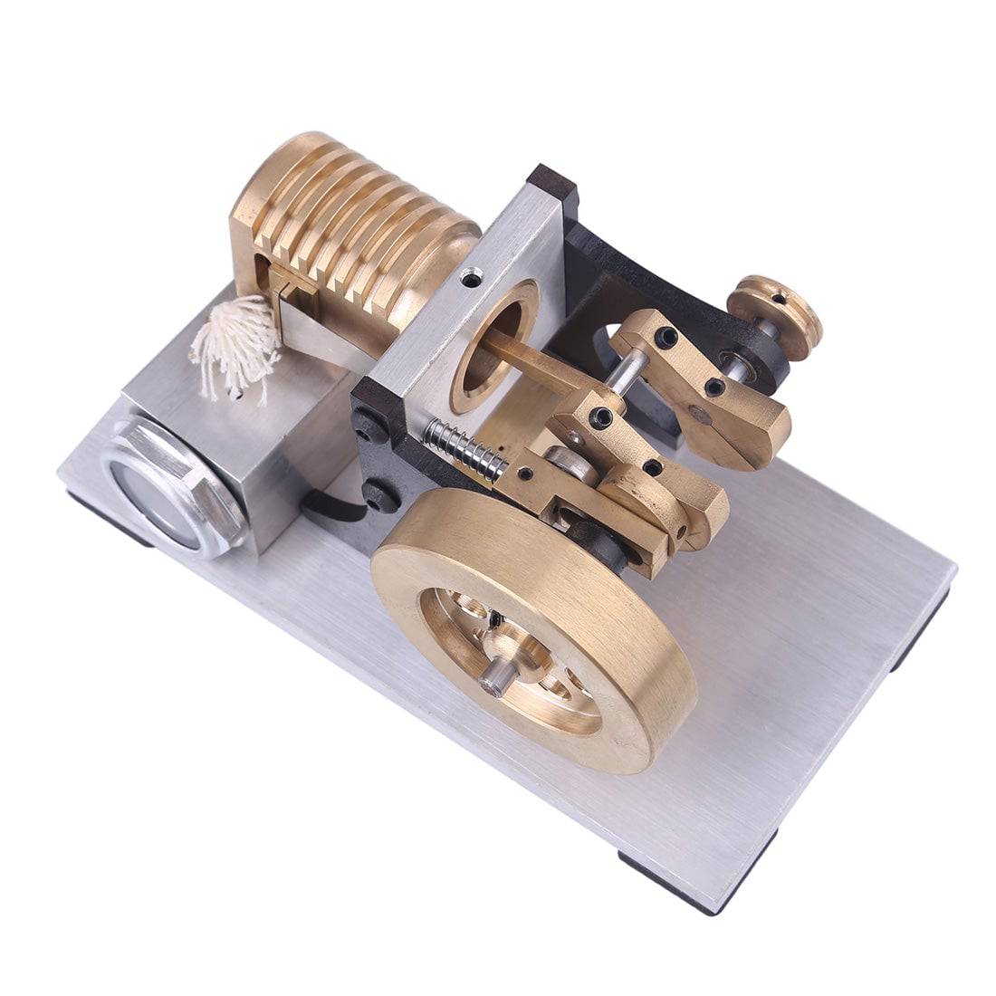 Suction Fire Type Stirling Engine Model Stainless Steel Vacuum Motor Physics Experiment Toy