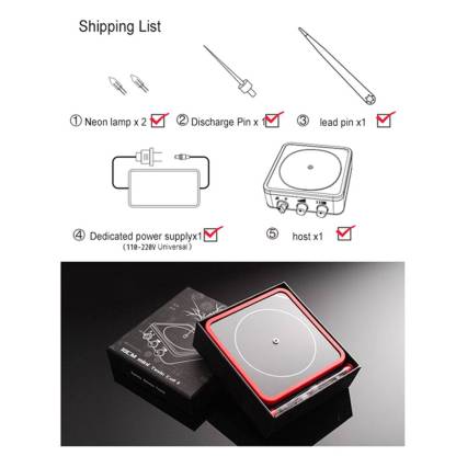 TC10 Red Flat Panel Bluetooth Music Tesla Coil Touchable Arc Plasma Speaker Science Toy-helloworld7