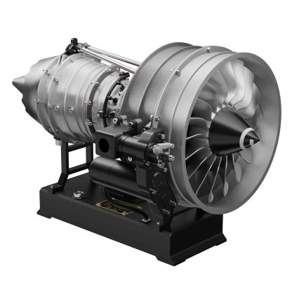 TECHING 1/12 Scale Dual Spool Turbofan Engine Model Kit | Build Your Own Metal Jet Engine-helloworld7