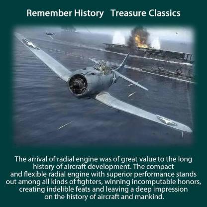 TECHING 1/6 Scale 5-Cylinder Radial Engine Model Kit Metal DIY Assembly Electric Motor STEM Gift-helloworld7