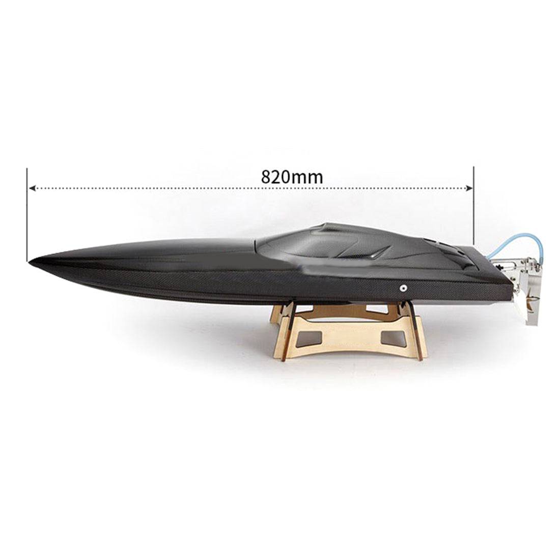TFL 1106 Pursuit Carbon Fiber RC Racing Boat ARTR High Speed Brushless Motor V-Hull Model for Adults-helloworld7