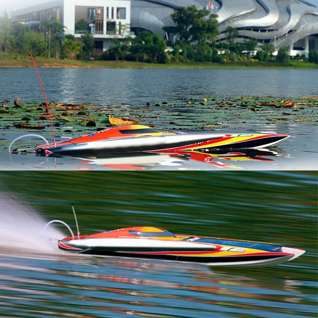 TFL 1122 Catamaran RC Boat 94cm ARTR High Speed Brushless Racing Model Fiberglass Hull for Adults-helloworld7