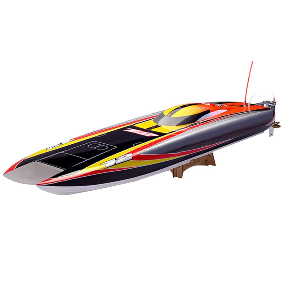 TFL 1122 Catamaran RC Boat 94cm ARTR High Speed Brushless Racing Model Fiberglass Hull for Adults-helloworld7