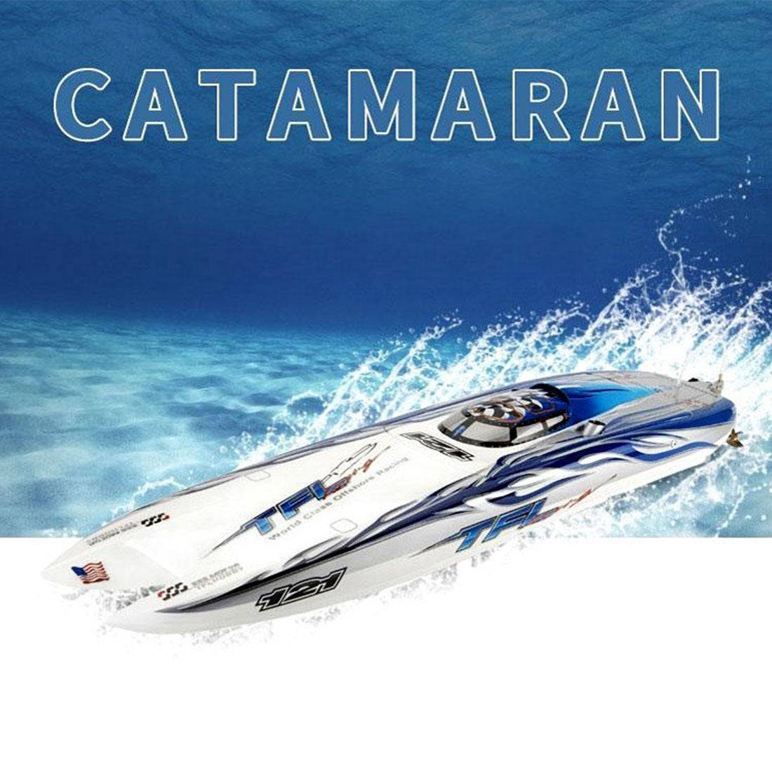 TFL 1122Z Genesis900 CAT ARTR Electric Catamaran Racing Boat - Single Motor