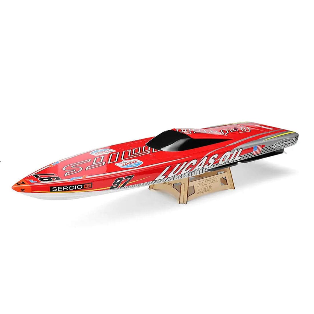TFL 1126 Patron Saint 88cm Outerlimits ARTR RC Racing Boat High Speed Fiberglass Deep V Hull with SSS Brushless Motor for Adults-helloworld7