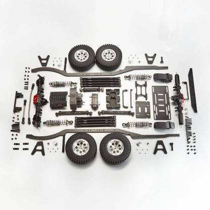 TFL C1704 1/10 Scale RC Crawler Chassis Kit All-Metal Frame for D110 Body Build