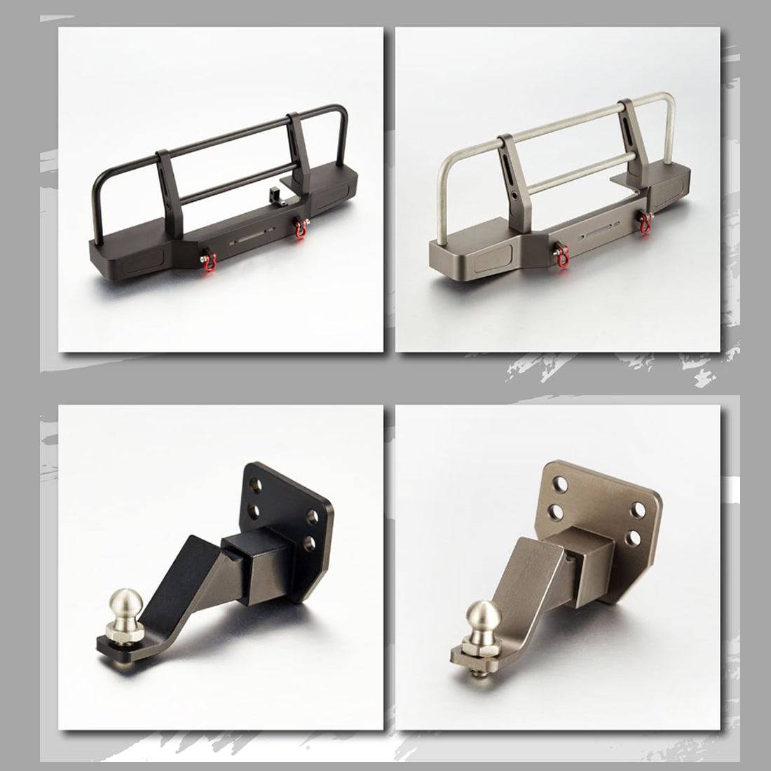 TFL C1704 1/10 Scale RC Rock Crawler Chassis Kit All-Metal Frame with D110 Body