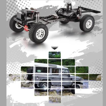 TFL C1704 1/10 Scale RC Rock Crawler Chassis Kit All-Metal Frame with D110 Body