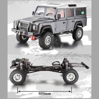 TFL C1704 1/10 Scale RC Rock Crawler Chassis Kit All-Metal Frame with D110 Body