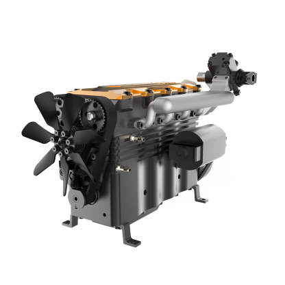 TOYAN FS-L400 14cc Inline 4 Cylinder 4 Stroke Nitro Engine DIY Assembly Kit-helloworld7