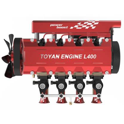 TOYAN FS-L400 14cc Inline 4 Cylinder 4 Stroke Nitro Engine Model RTR Assembled