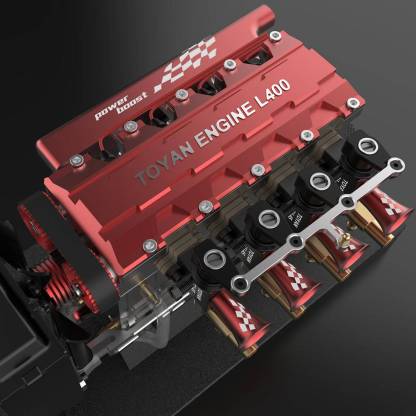 TOYAN FS-L400 14cc Inline 4 Cylinder 4 Stroke Nitro Engine Model RTR Assembled