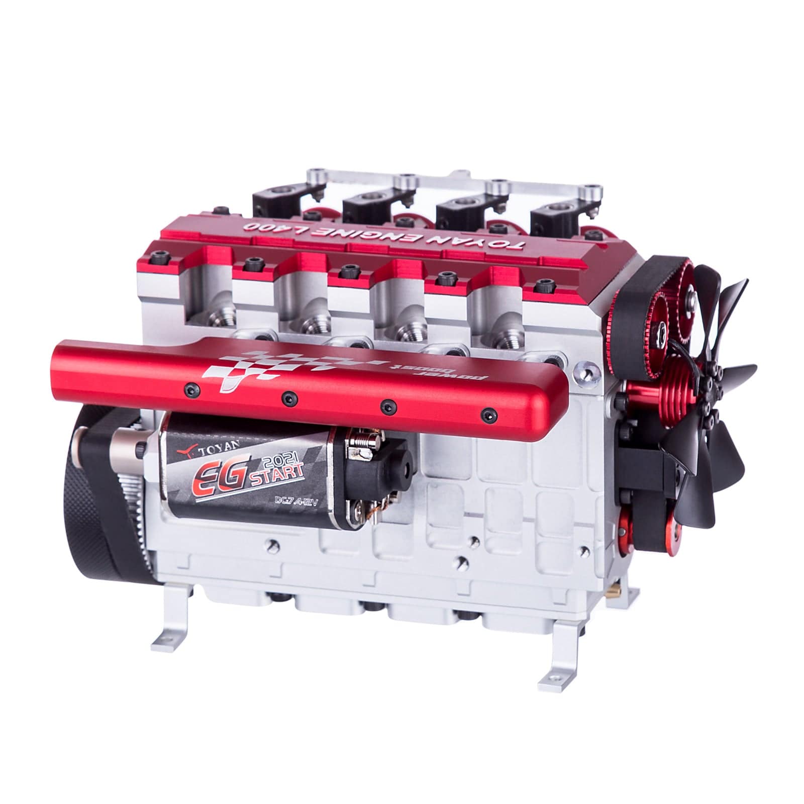 TOYAN FS-L400 14cc Inline 4 Cylinder 4 Stroke Nitro Engine Model RTR Assembled