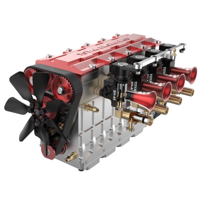 TOYAN FS-L400 14cc Inline 4 Cylinder 4 Stroke Nitro Engine Model RTR Assembled