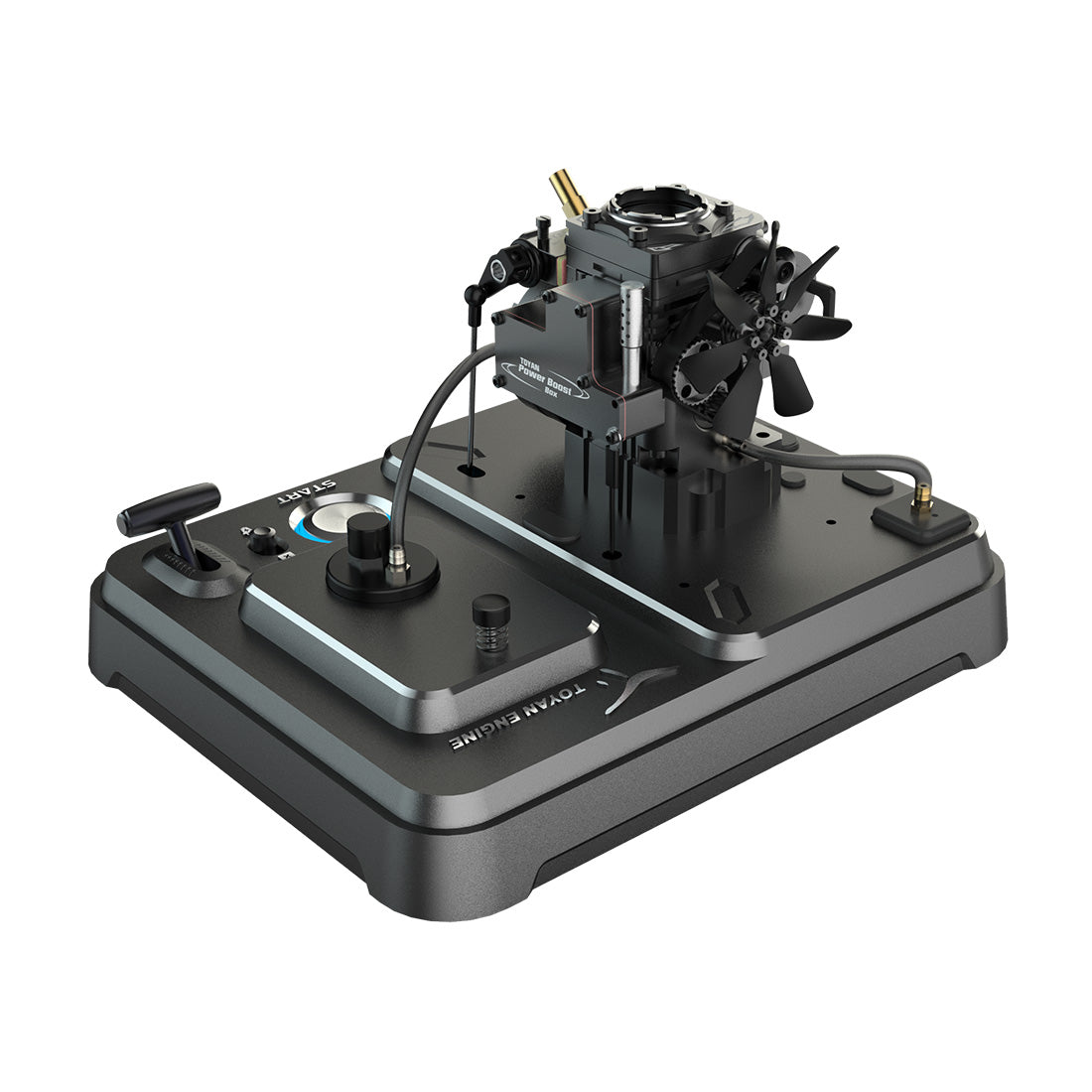 TOYAN FS-S100AT Transparent Combustion Chamber 4 Stroke Nitro Engine Model 5th Anniversary Gift-helloworld7