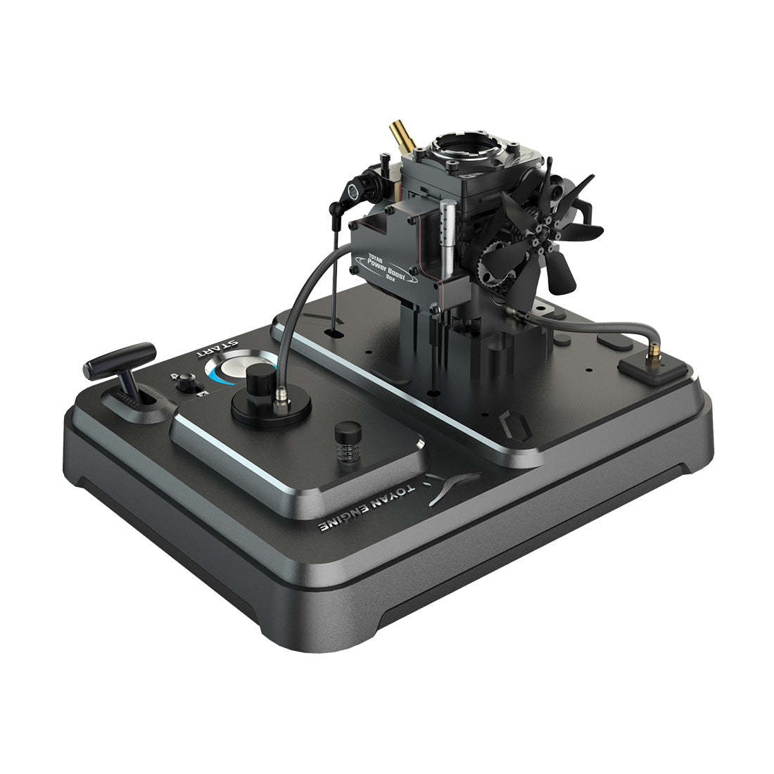 TOYAN FS-S100AT Transparent Combustion Chamber 4 Stroke Nitro Engine Model 5th Anniversary Gift-helloworld7
