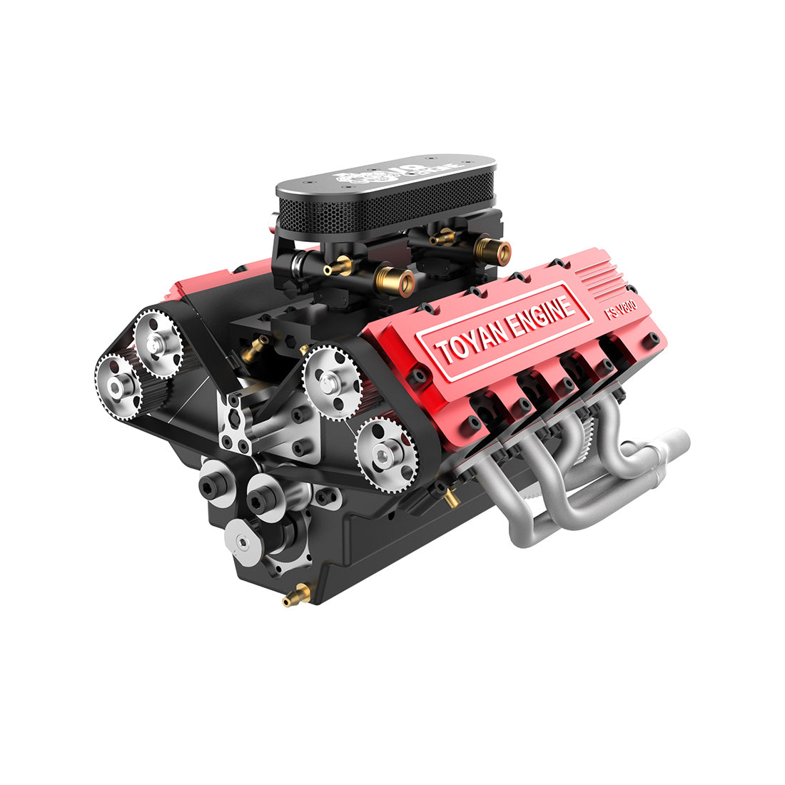 TOYAN FS-V400WA 14cc V4 Water Cooled Methanol Engine Model for RC Cars and Boats-helloworld7