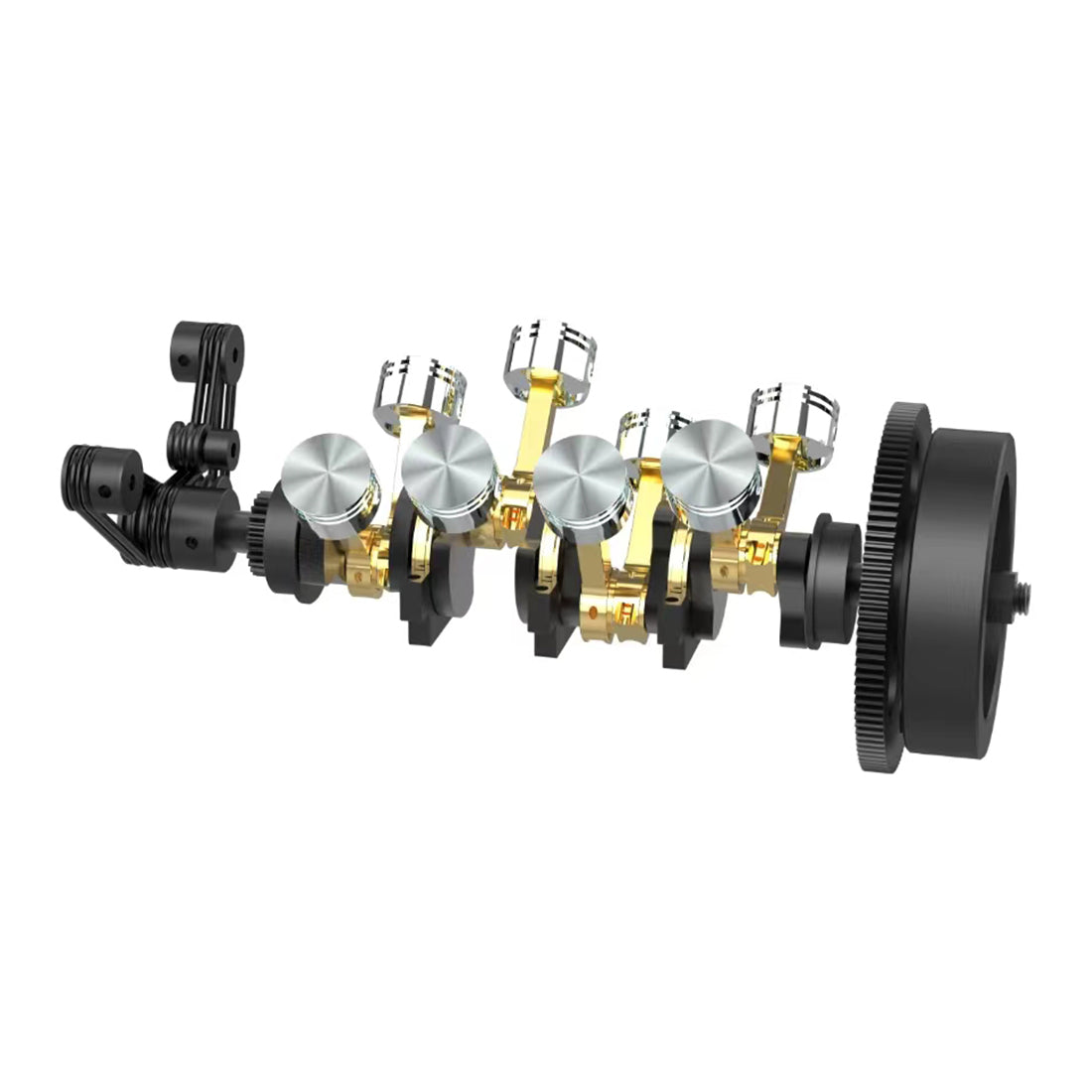 TOYAN FS-V800WGPC 28cc V8 4 Stroke Gasoline Engine Model DIY Assembly Kit-helloworld7
