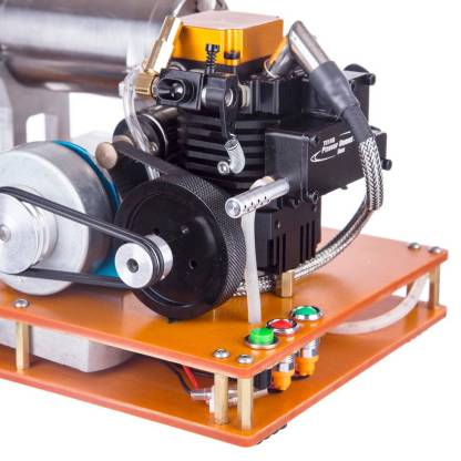 TOYAN Four Stroke Methanol Engine Generator Model Kit DIY Physics Experiment Toy 12V
