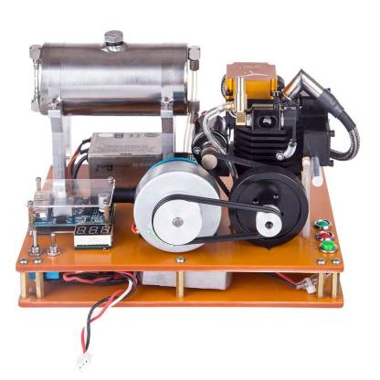 TOYAN Four Stroke Methanol Engine Generator Model Kit DIY Physics Experiment Toy 12V