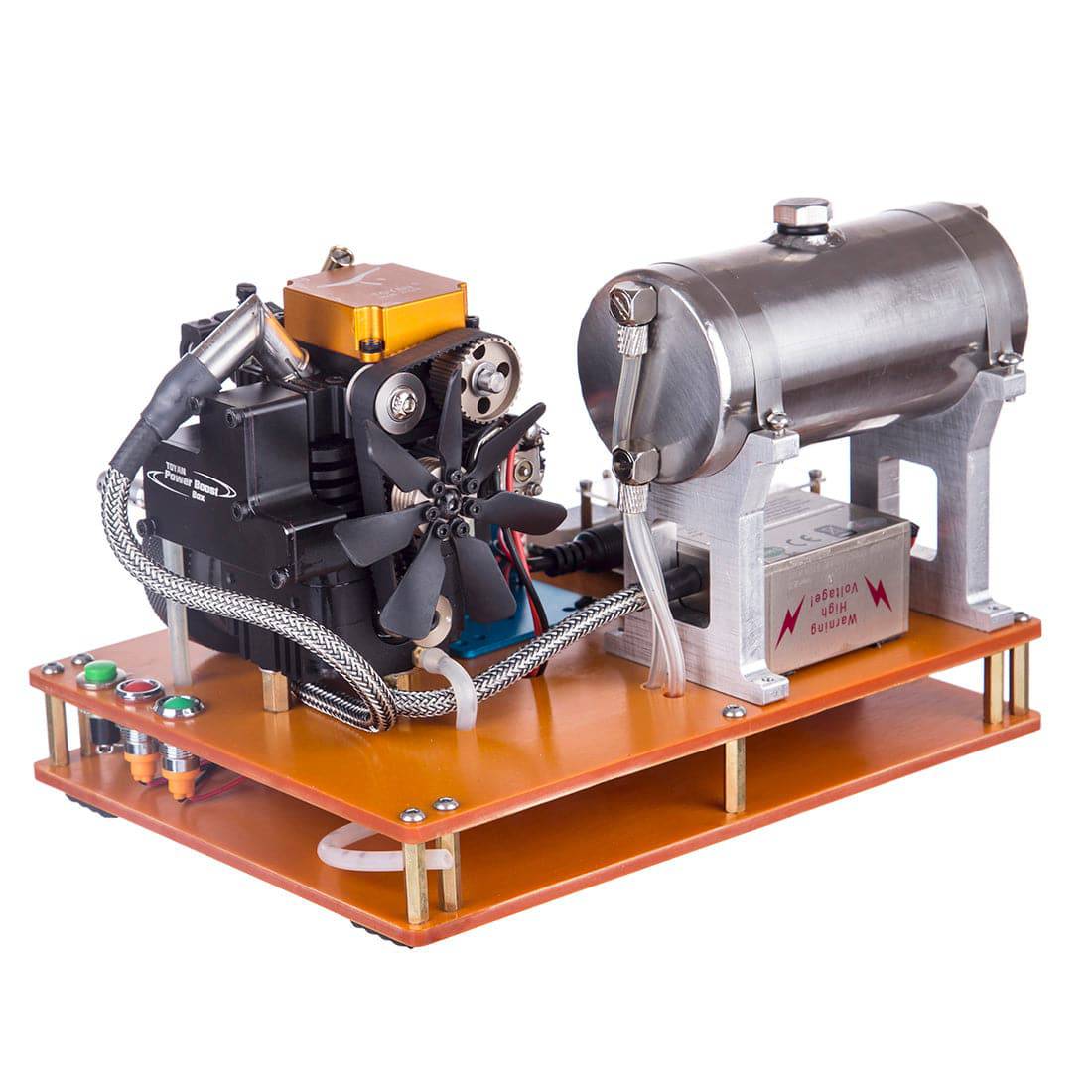 TOYAN Four Stroke Methanol Engine Generator Model Kit DIY Physics Experiment Toy 12V