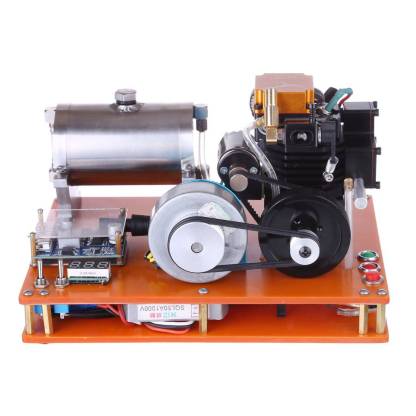 TOYAN Four Stroke Methanol Engine Generator Model Kit Electric Start 12V Physics Experiment Toy