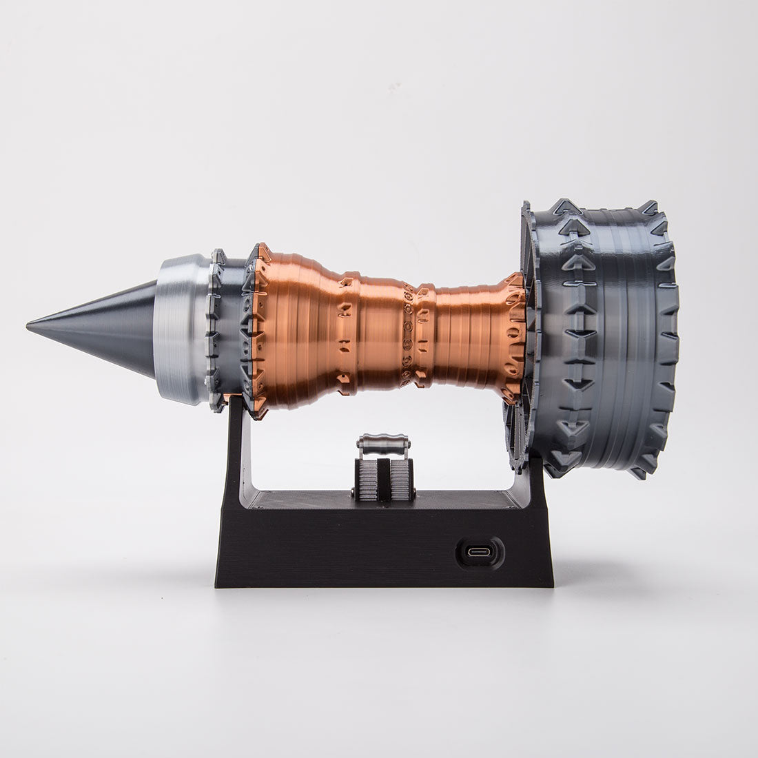 TR900 1/15 Scale Large Turbofan Engine Model with LED Flame Effect Aviation Gift-helloworld7