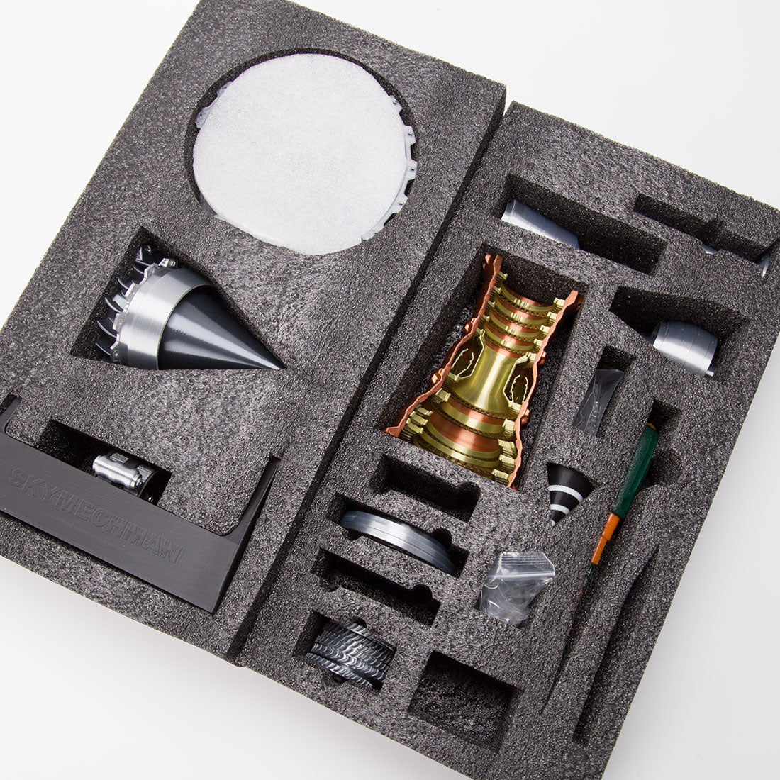 TR900 1/15 Scale Large Turbofan Engine Model with LED Flame Effect Aviation Gift-helloworld7