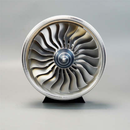 TR900 1/15 Scale Large Turbofan Engine Model with LED Flame Effect Aviation Gift-helloworld7