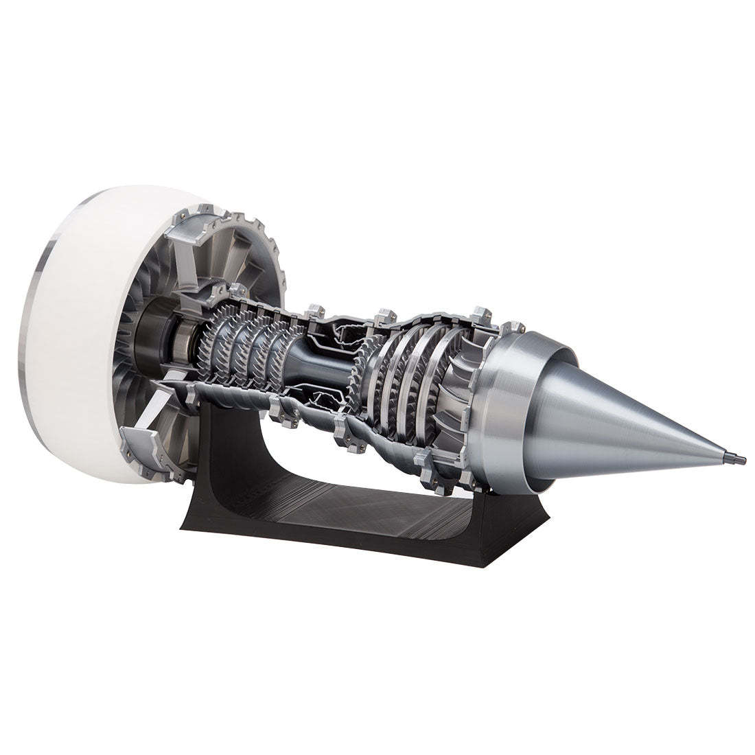 TR900 1/15 Scale Large Turbofan Engine Model with LED Flame Effect Aviation Gift-helloworld7