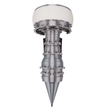 TR900 1/15 Scale Large Turbofan Engine Model with LED Flame Effect Aviation Gift-helloworld7
