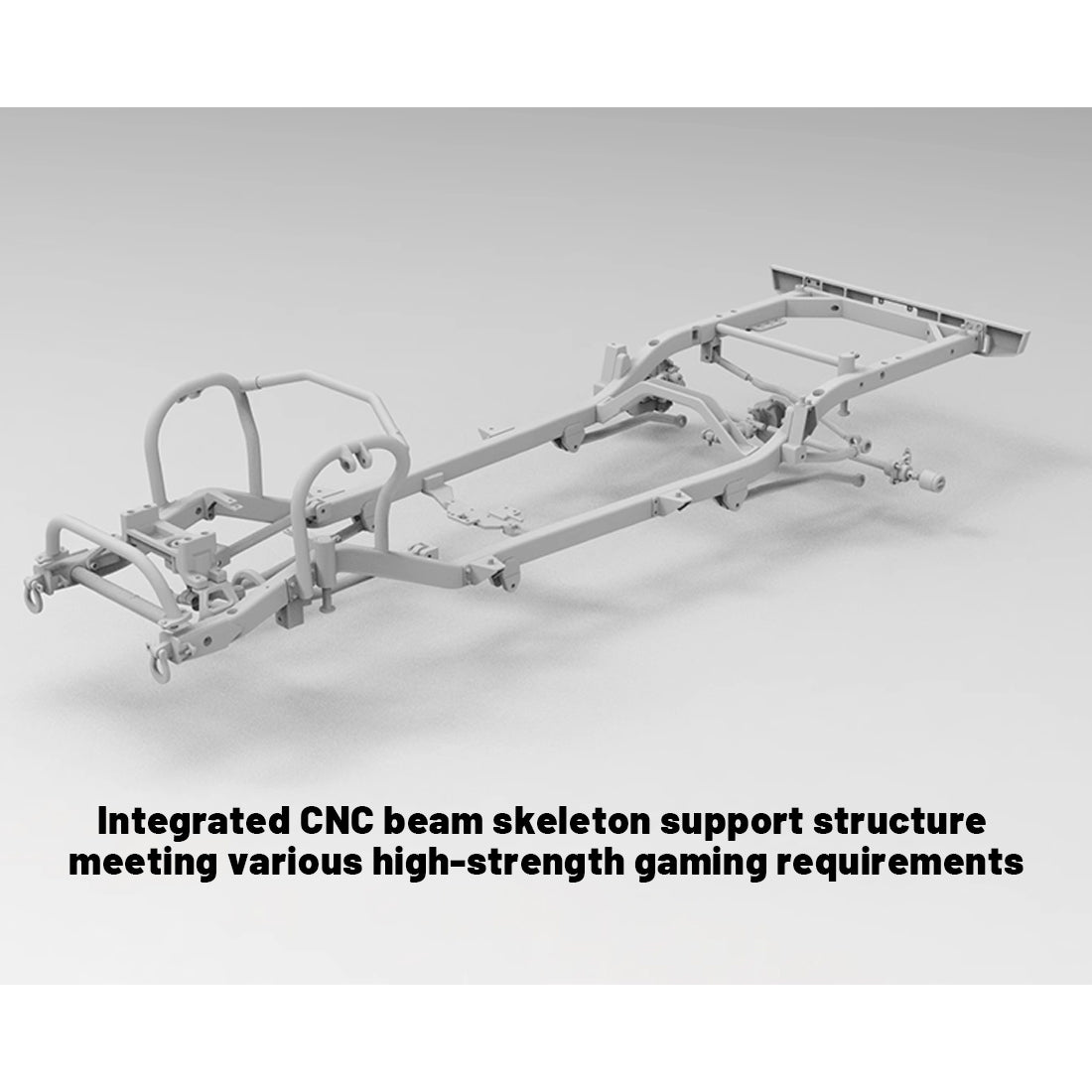 TWOLF M715 1/8 Scale Full Metal CNC RC Crawler Kit with V8 Engine
