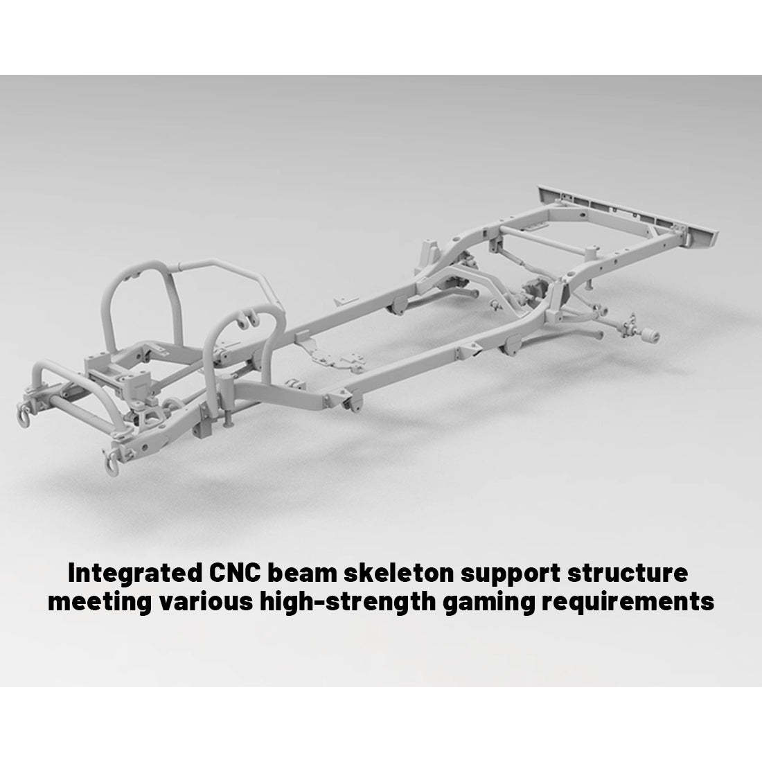 TWOLF M715 1/8 Scale Full Metal CNC RC Crawler Kit with V8 Engine