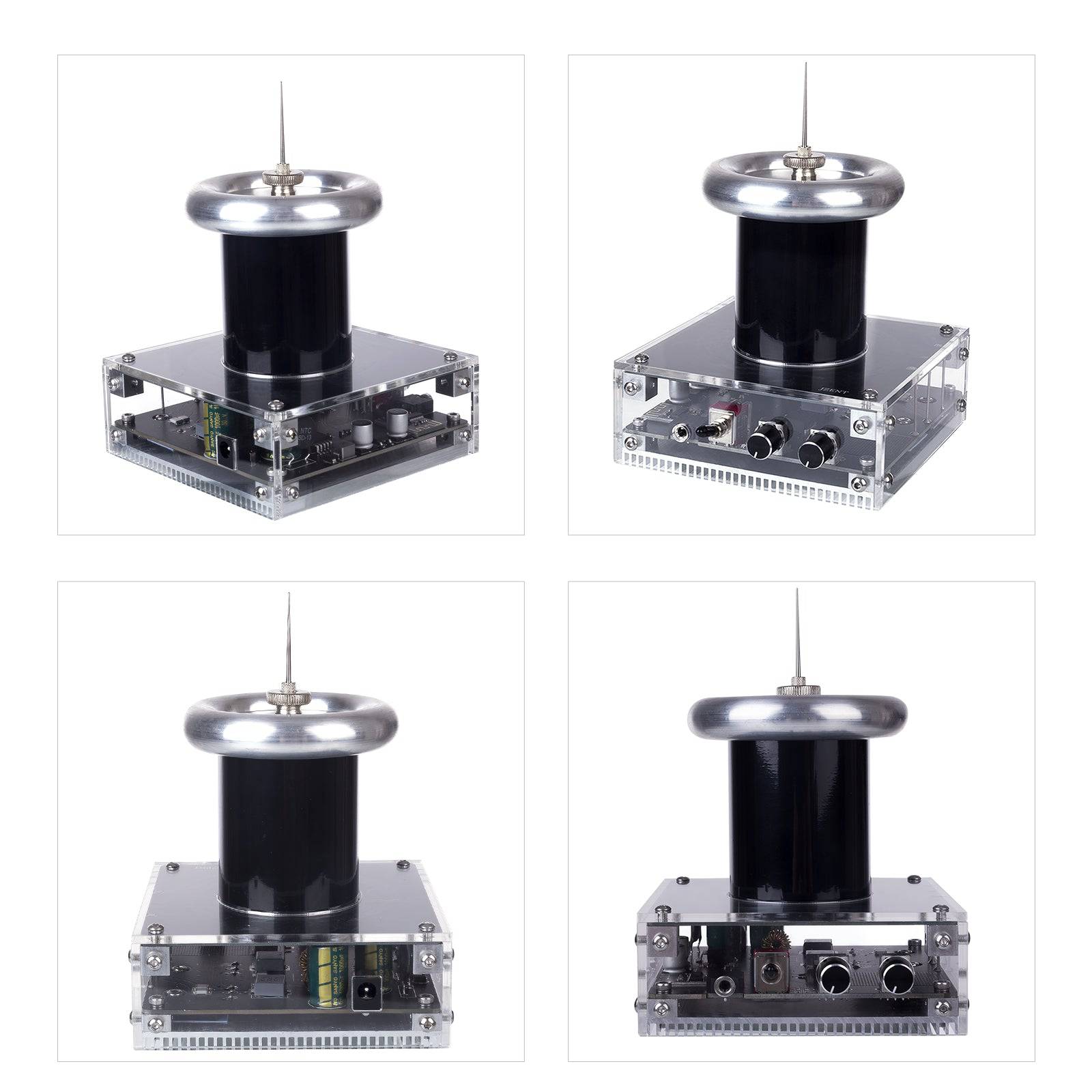 Table Top Musical Tesla Coil Bluetooth Plasma Speaker Touchable Arc Science Toy Wireless Transmission-helloworld7