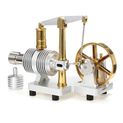 Tarot Full Metal Ringbom Stirling Engine Model Gamma Type Physics Experiment Toy