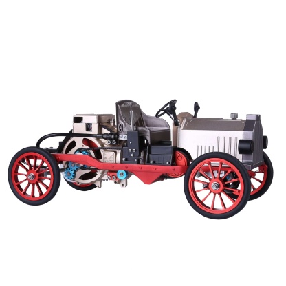 Teching 310+ PCS Metal DIY Assembly Vintage Classic Car Model Kit Gift-helloworld7
