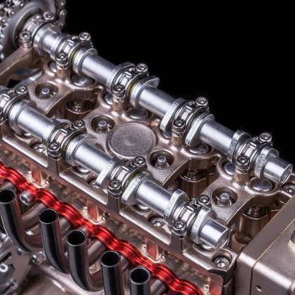Teching DM13-L4-T Metal 4 Cylinder Engine Model DIY Assembly Kit Electric Mechanical Gift-helloworld7
