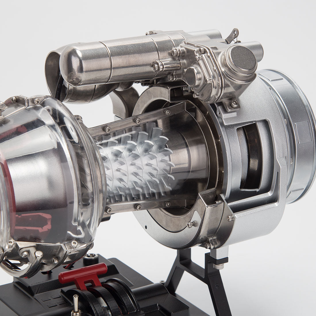 Teching T700 1/10 Scale Metal DIY Turboshaft Engine Model Kit DM136 | Aviation Gift-helloworld7