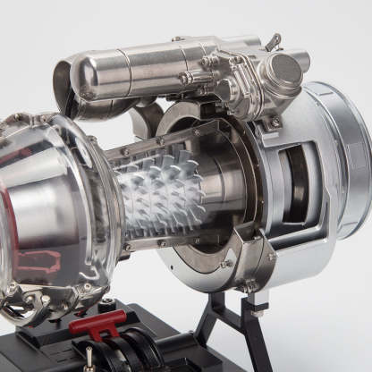 Teching T700 1/10 Scale Metal DIY Turboshaft Engine Model Kit DM136 | Aviation Gift-helloworld7