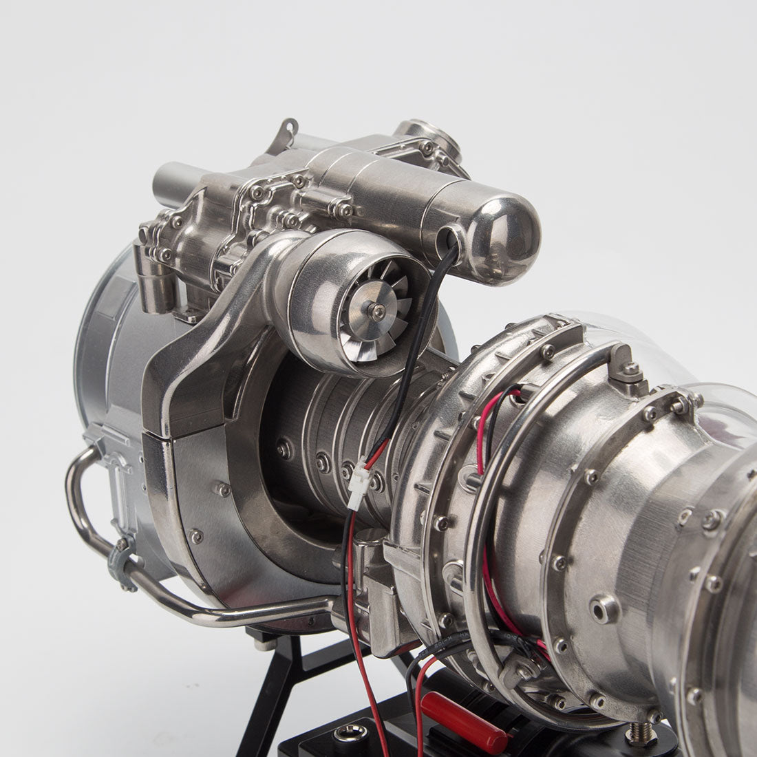 Teching T700 1/10 Scale Metal DIY Turboshaft Engine Model Kit DM136 | Aviation Gift-helloworld7